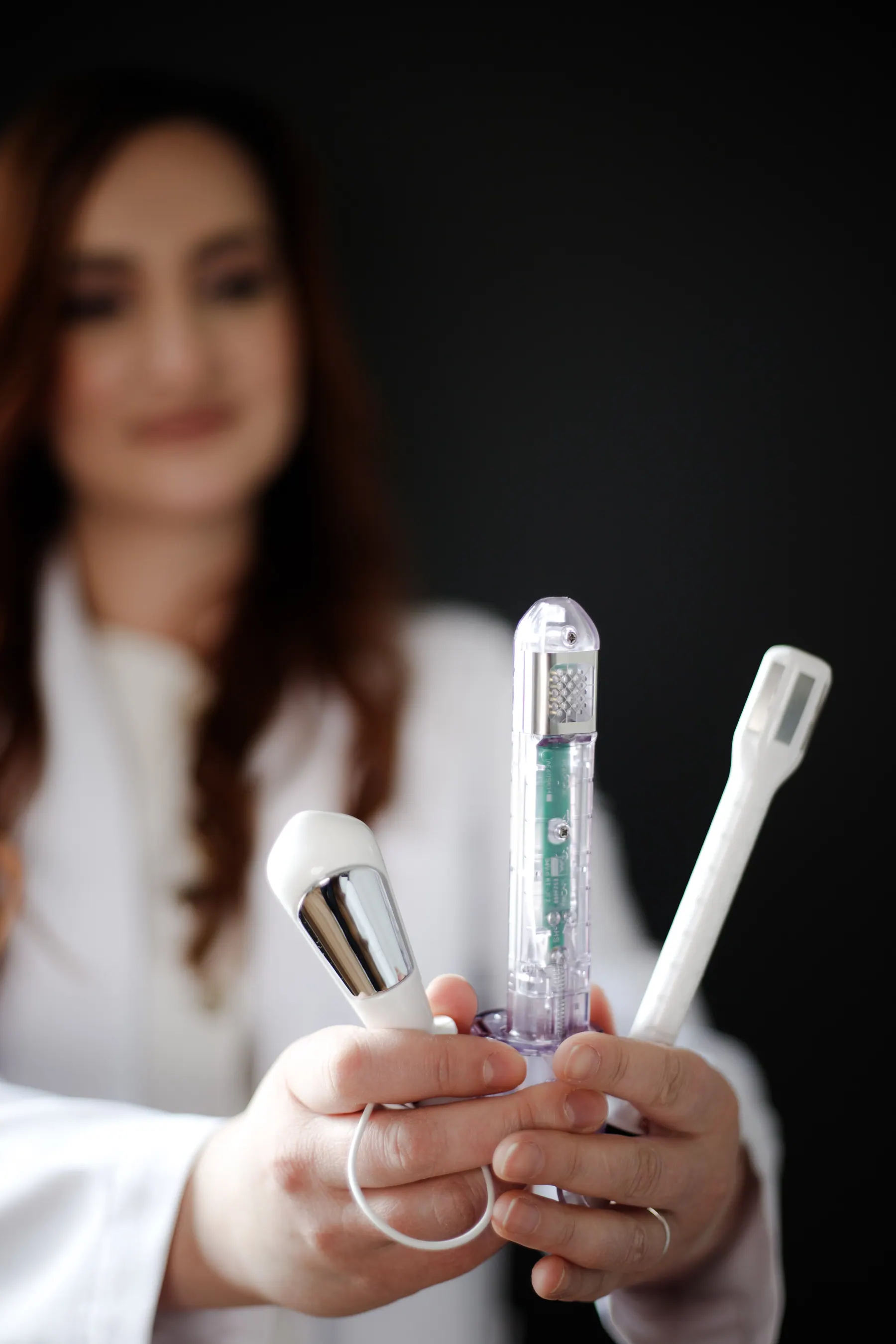 Forma V applicator close-up at IB Therapy